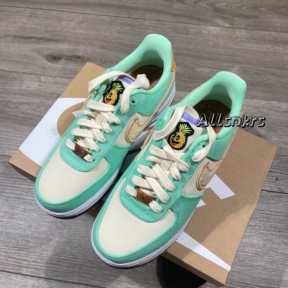 Nike Air Force 1 Womenโs Pineapple ๐ - Picture 3 of 9